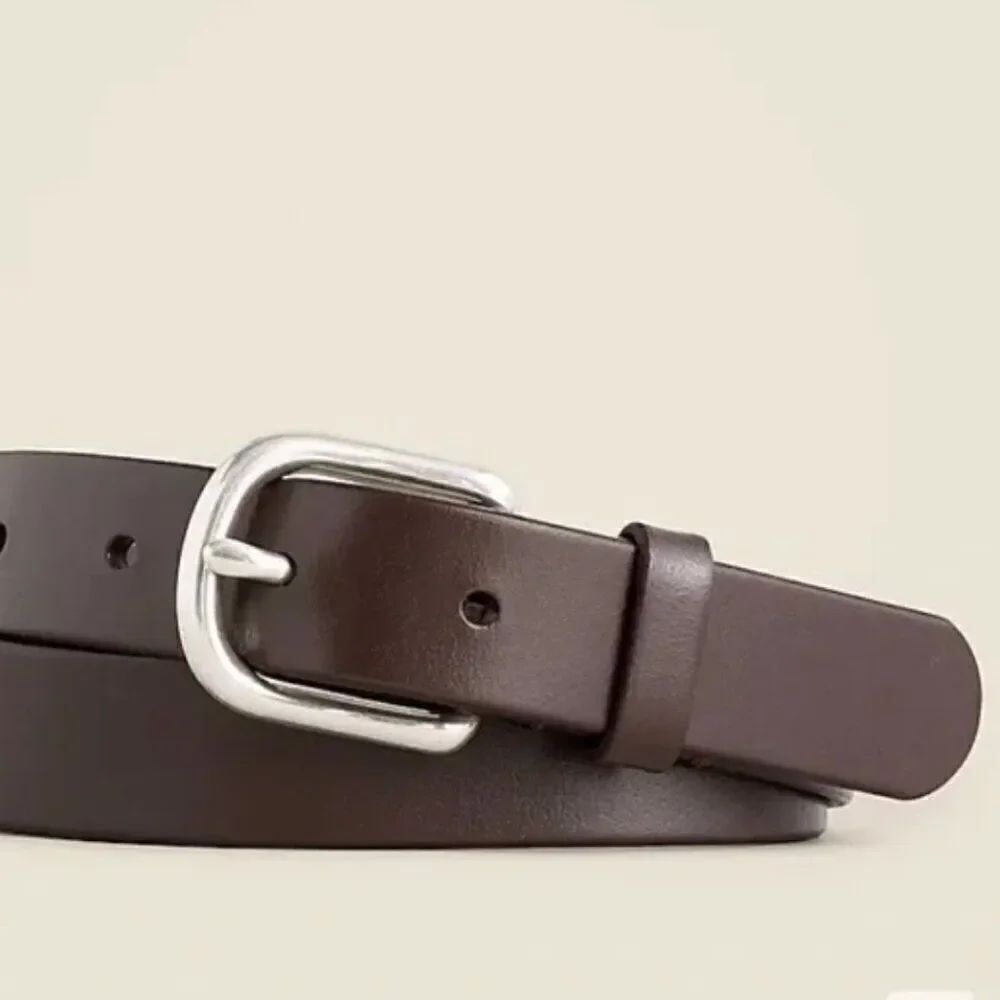 Crewcuts Brown leather belt NWOT